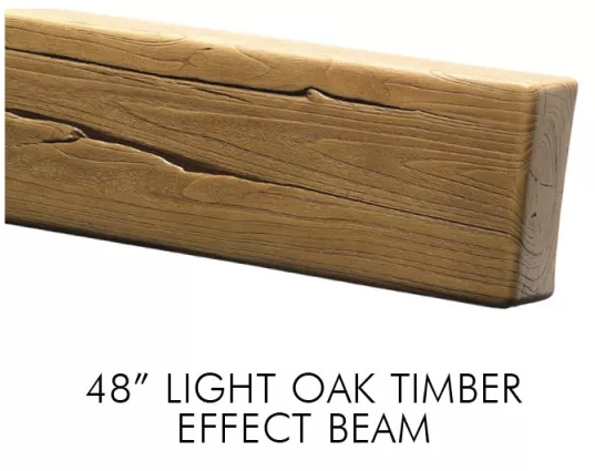 Gallery 48'' Light Oak Timber Effect Beam